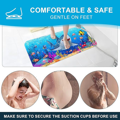 XIYUNTE Baby Bath Mat for Tub Non Slip Kids Bath Mat - Image 8