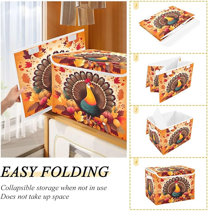 xigua Thanksgiving Turkey Storage Bins - Image 4