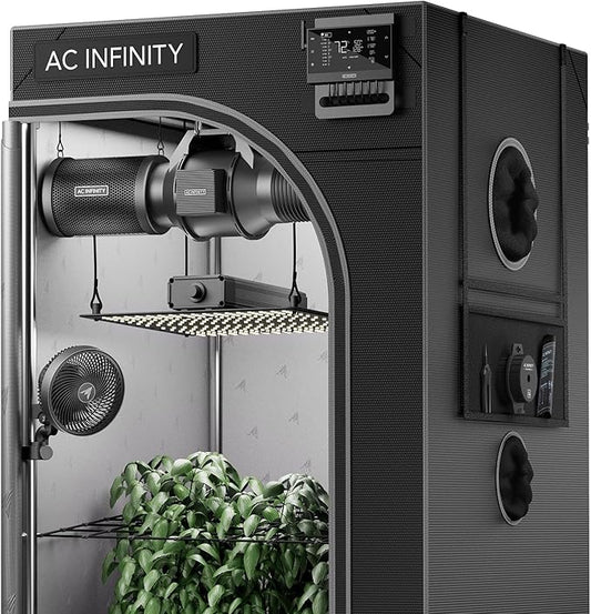 AC Infinity AI Grow System Compact 2x2, 1-Plant Kit w/Self-Learning AI by ACInfinity