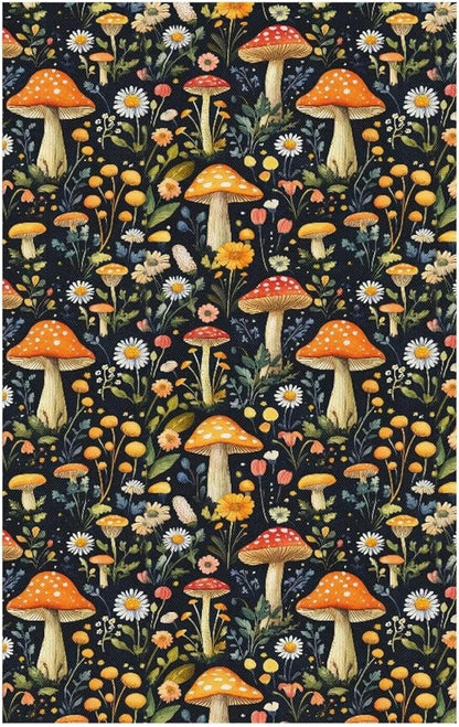 Headrest Recliner Cover Mushroom Flower Washable Dust Cover - Image 7