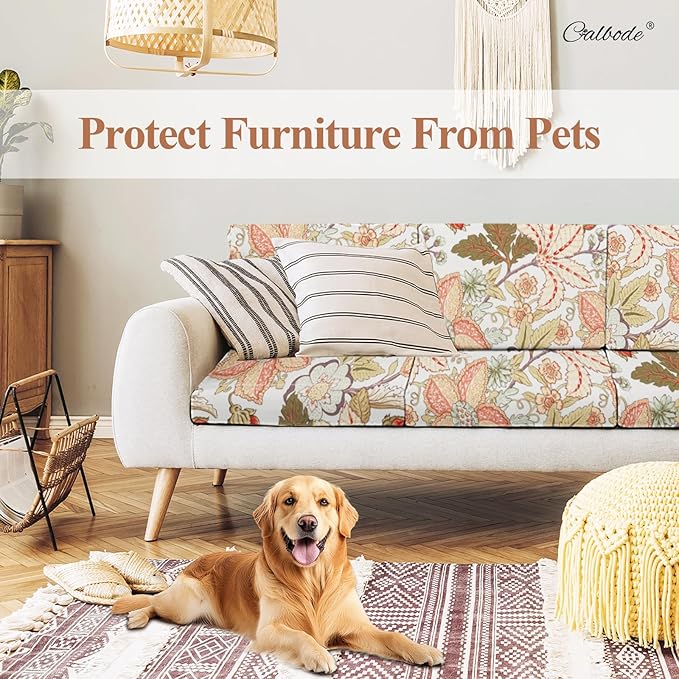12Pcs High Elastic Digitally Printed Sofa Seat Cushion Cover, Soft & - Image 5