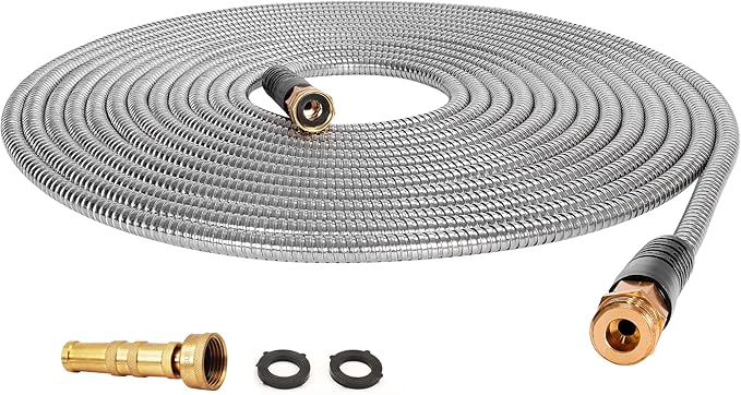 Cesun Metal Garden Hose 75ft by Cesun