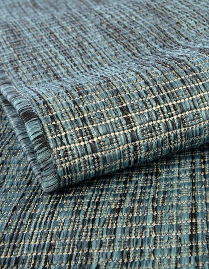 Unique Loom Outdoor Solid Collection Area Rug - Image 5