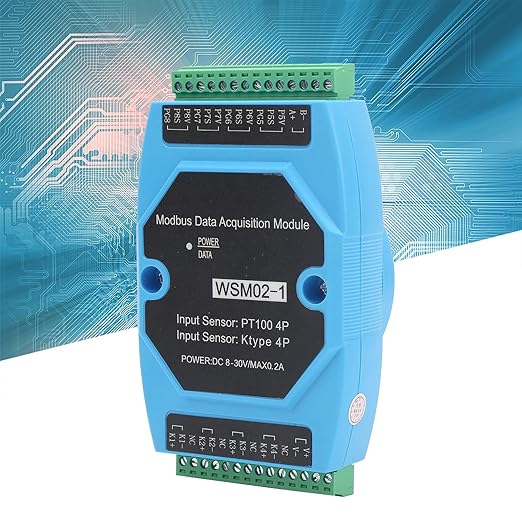 Temperature Data Acquisition Module 4PT100 4KType WSM02 1 Industrial Grade High - Image 4