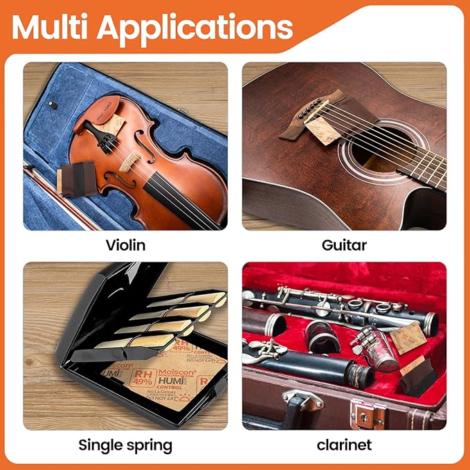 8g 49% Two-Way Humidity Packs for Wooden Instrument, 15 Pack Size 8 for Music - Image 5
