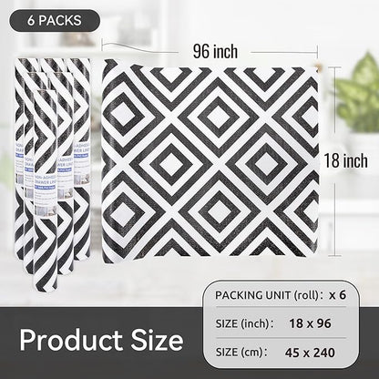 FIFTY FEET 18"x96" Non-Adhesive Shelf Liner - Image 5