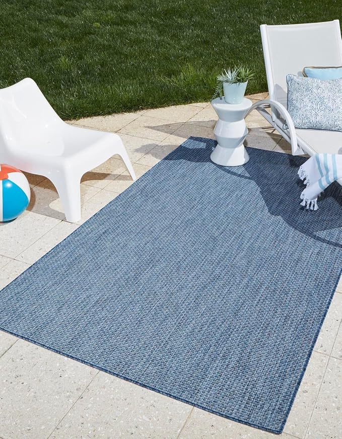 Unique Loom Outdoor Solid Collection Area Rug by UniqueLoom