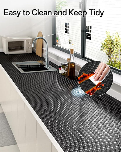Shelf and Drawer Liner for Kitchen Cabinet, Non-Adhesive 12in x 240in - Image 7