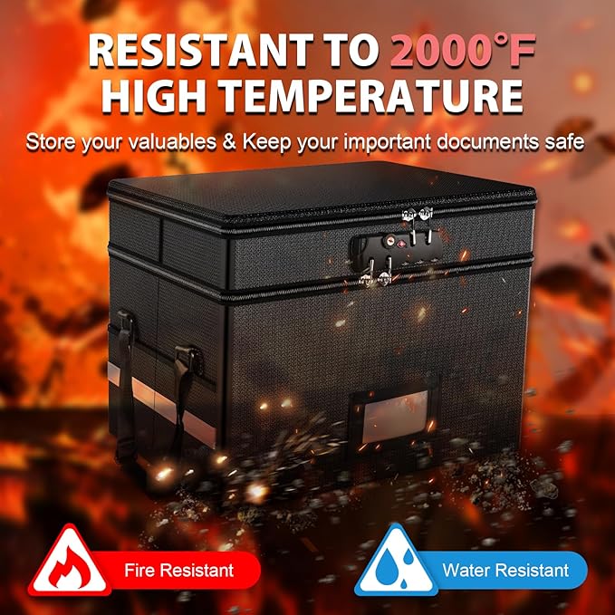 RHM Fireproof Document Box - Image 2
