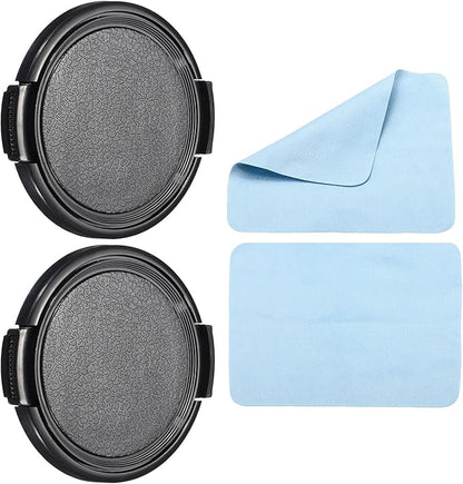 PATIKIL Camera Lens Cap, 2 Pack Sides Pinch Front Lens Cover by PATIKIL