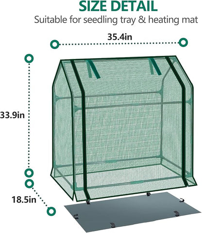 Mini Greenhouse Indoor, Seedling Propagation and Germination - Image 2