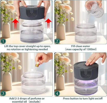 Water Air Purifiers for Home, Oxyvana Quiet Variable Speed Water Based Air - Image 5