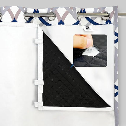 DriftAway Soundproof Thermal Insulated Quilted Curtain Liners by DriftAway
