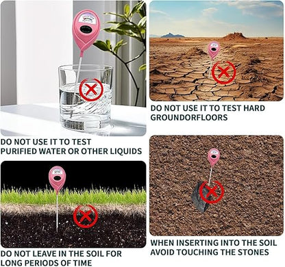 Soil Moisture Meter, Garden Plant Water Meter, Plants Moisture Meter, Lawn Soil - Image 8