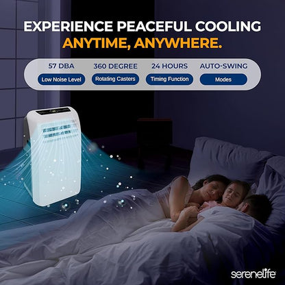 SereneLife Small Air Conditioner Portable 10, 000 BTU - Image 5