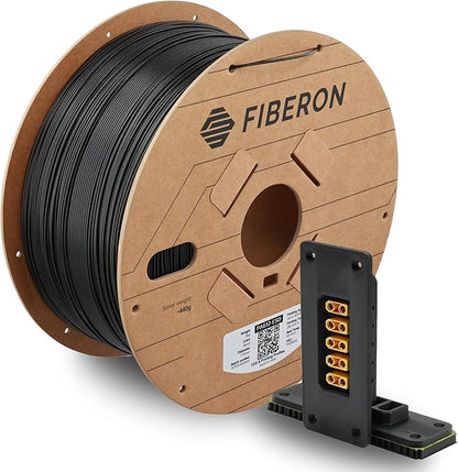 Polymaker Fiberon PA612-ESD 3D Printer Filament 1.75mm 3kg, ESD-Safe Carbon by Polymaker