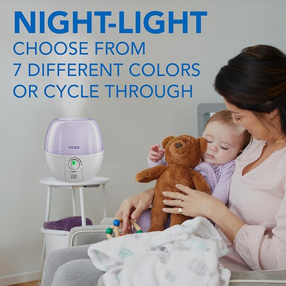 Vicks Humidifier 3-in-1 SleepyTime Cool Mist Humidifier - Image 6