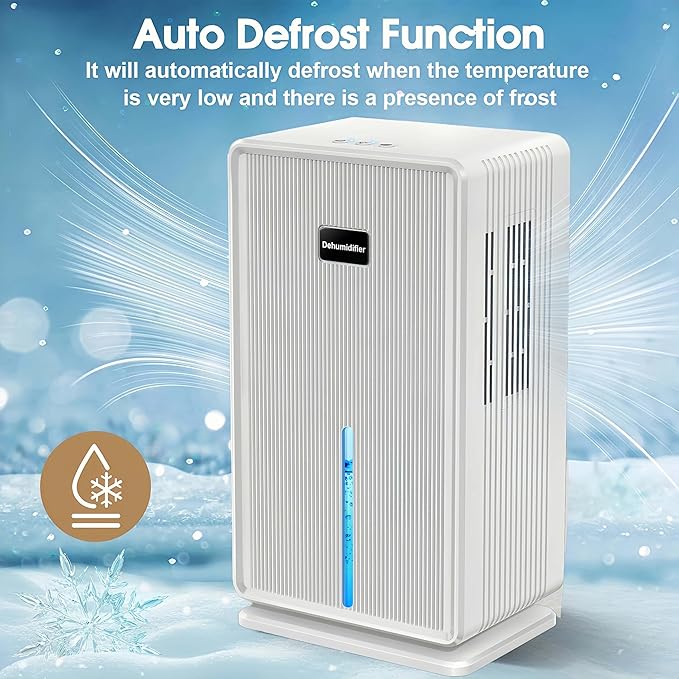 Dehumidifiers for Home, Upgraded 101OZ Dehumidifier, Quiet Dehumidifier for - Image 5