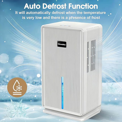 Dehumidifiers for Home, Upgraded 101OZ Dehumidifier, Quiet Dehumidifier for - Image 5