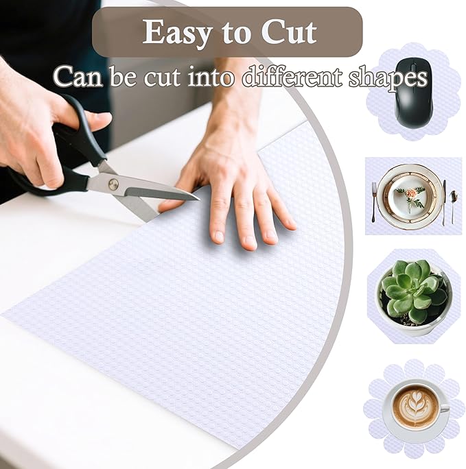 Cabinet Shelf Liners 15 Inch Wide X 20 Ft Kitchen Drawer Liner Non-Adhesive - Image 4