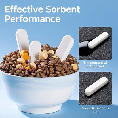 4 Pcs Diatom Drying Stick for Pet Food, Keep Food Fresh Desiccant to Dry - Image 7