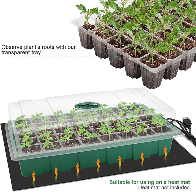 MIXC Seedling Trays Seed Starter Tray - Image 3