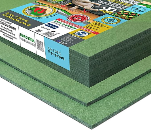 Wood Fiber Flooring Underlayment, 6mm Thickness by STEICO