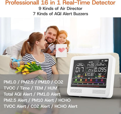 16-in-1 Indoor Air Quality Monitor - Image 3