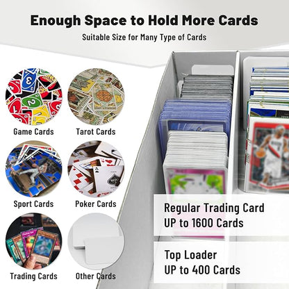 NUMINA 6 Pack 2-Row Cardboard Card Storage Box - Image 2