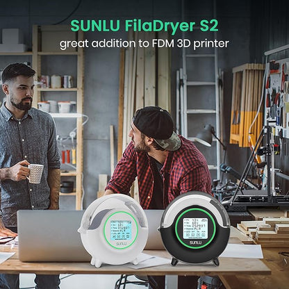 SUNLU Official Filament Dryer S2, Built-in Circulation Fan, 70℃ Max Temperature - Image 9