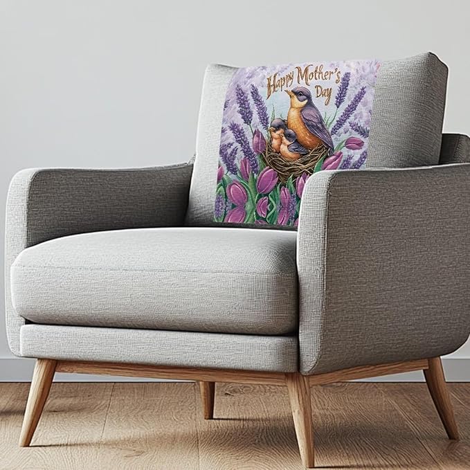 Robin Bird Headrest Protector for Small Recliner Waterproof Furniture by Unknown