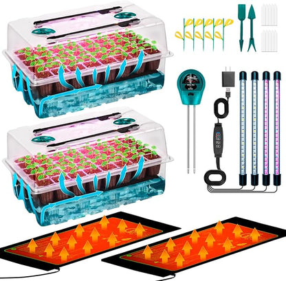 Self-Watering Seed Starter Tray by HUGBOW