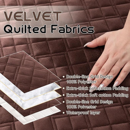 Arfntevss Waterproof Recliner Sectional Couch Covers - Image 3