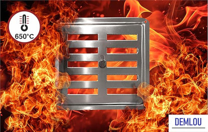 Stainless Steel Adjustable Air Vent Grille – INOX AISI 316 Non-Magnetic - Image 4