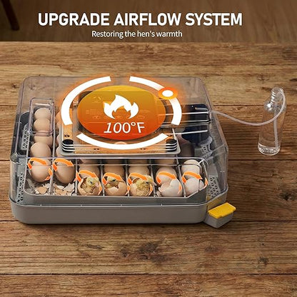 Winado Incubators for Hatching Eggs, 48 Egg Incubator - Image 5