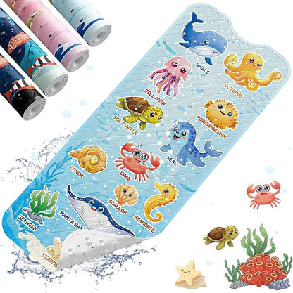 XIYUNTE Baby Bath Mat for Tub Non Slip Kids Bath Mat by XIYUNTE