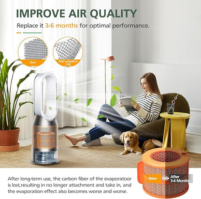 2 Pack PH04 Carbon Fiber Evaporator Filter Replacement Compatible - Image 5