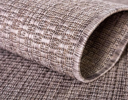 Unique Loom Collection Casual Transitional Solid Heathered Indoor/Outdoor - Image 6