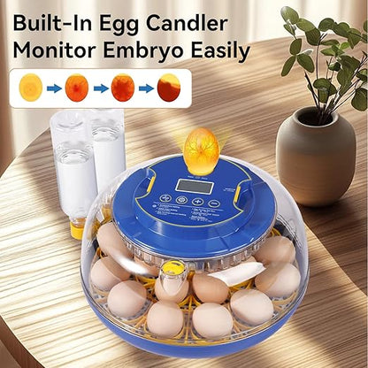18 Egg Incubators for Hatching Eggs, Chicken Egg Incubator - Image 5