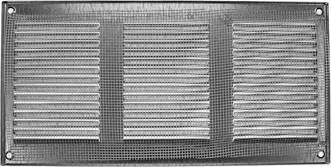 Vent Systems 12" x 6" Inch Scratch Resistant Galvanized Metal Vent Cover - Image 6