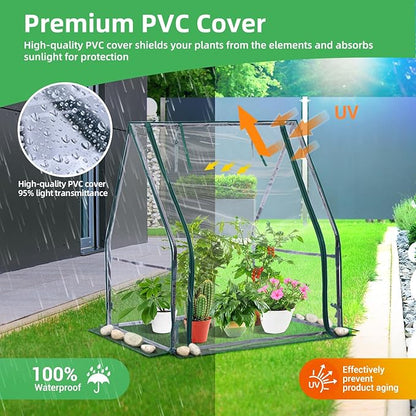 Mini Greenhouse for Indoor Outdoor: Ohuhu Portable Green House - Image 5