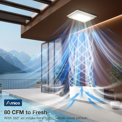 Amico Bathroom Exhaust Fan - Image 4