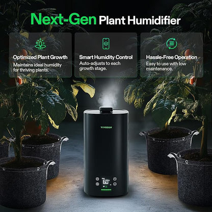 VIVOSUN AeroStream H05 Intelligent Wi-Fi Humidifier, 1.32 Gal / 5 L Humidifier - Image 2