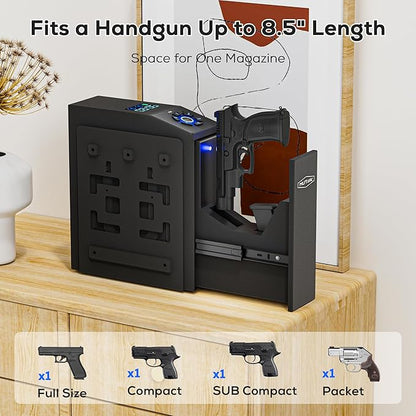 Biometric Gun Safe for Handgun - Image 4