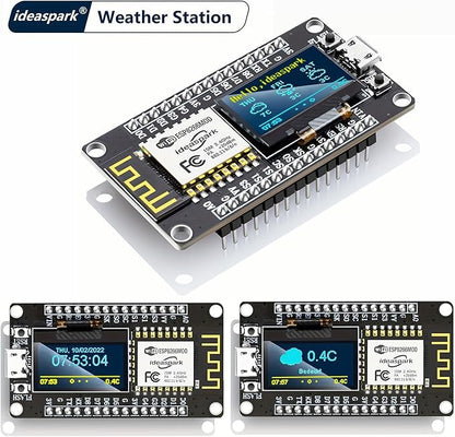 ESP8266 Weather Station and Weather Instrument Kit, NodeMCU ESP8266 Integrated - Image 5