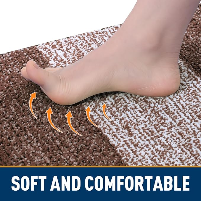 Smiry Dog Door Mat for Muddy Paws, Absorbs Moisture and Dirt, Low-Profile - Image 7
