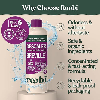 Breville Compatible Descaling Solution. Specially Formulated to Clean & Descale - Image 5