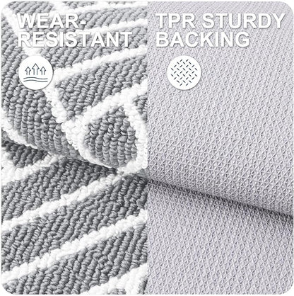 OLANLY Indoor Door Mat, 32x20 Inch, Dirt Resistant and Absorbent, Non-Slip - Image 3