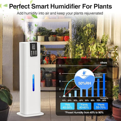 Smart Humidifiers Large Room Bedroom Home, 2.11Gal Quiet Top Fill Cool Mist - Image 8