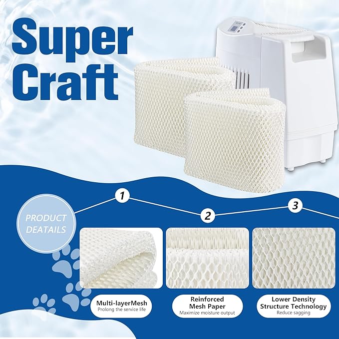 Funmit MAF2 Humidifier Wick Filter Replacement Compatible - Image 3